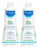 Mustela Jemný mycí gel s avokádem Sada 2 x 500 ml