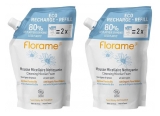 Florame Mizellarer Reinigungsschaum Bio Eco Recharge Set mit 2 x 300 ml