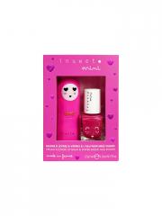 Inuwet Mini Coffret Baume à Lèvres 3,5 g Cerise + Vernis Parfumé à l'Eau 5 ml Fraise - Coffret 2 produits 3