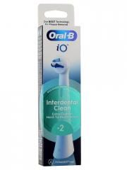 Oral-B iO Interdental Clean Brossettes de Rechange x 2 - Boîte
