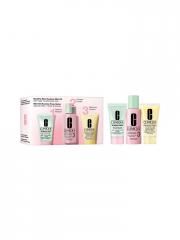Clinique Mini Kit Routine Peau Saine Grasse à Mixte - Coffret 4