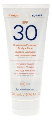 Korres Yoghurt Sunscreen Emulsion Body & Face SPF30 200 ml