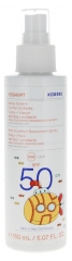 Korres Yoghurt Spray Solare Comfort per Bambini Corpo e Viso SPF50 150 ml