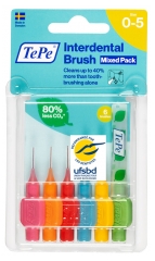 TePe Interdental Brushes Assortment Size 0 to 5