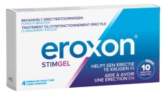 Eroxon Stimgel Erectile Dysfunction Treatment 4 Single-Dose Tubes