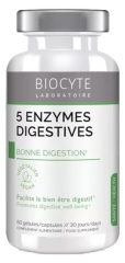 Biocyte Longevity 5 Enzymes 60 Capsules