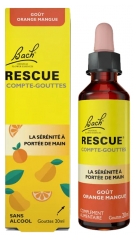 Rescue Bach Compte-Gouttes Goût Orange Mangue 20 ml