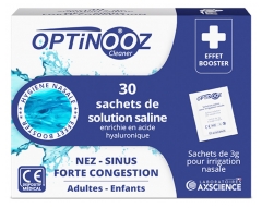 Optinooz Solution Saline Enrichie en Acide Hyaluronique 30 Sachets