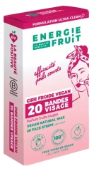 Energie Fruit 20 Cold Wax Strips Face