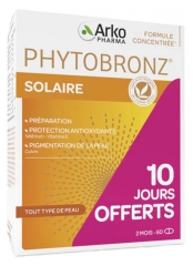 Arkopharma Phytobronz 60 Capsules of which 10 Capsules Free