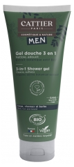 Gel de Duș 3&icirc;n1 Bio Cattier Men 200 ml