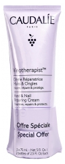 Caudalie Vinotherapeutische Hand- en Nagelherstelcr&egrave;me 2 x 75 ml Verpakking