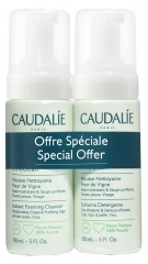 Caudalie Vinoclean Pjena za či&scaron;čenje Vinska trta Cvetje Paket 2 x 150 ml