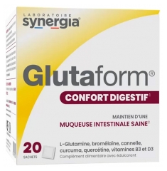Synergia Glutaform Vir&scaron;kinimo Komfortui 20 paketėlių