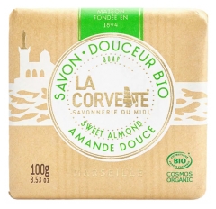 La Corvette Gentle Soap Organic Sweet Almond 100g