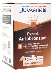 Juvamine Expert Autobronceador 3en1 60 Cápsulas