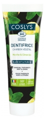 Coslys Pasta de Dentes Carv&atilde;o Vegetal Biol&oacute;gico 100 g