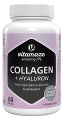 Vitamaze Collagen + Hyaluronic Acid 60 Kapsułek