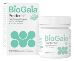 BioGaia Prodentis Oral Probiotics Pastylki do Ssania o Smaku Miętowym 30 Pastylek do Ssania