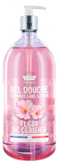 Les Petits Bains de Provence Żel pod Prysznic Kwiat Wiśni 1 L
