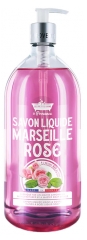 Les Petits Bains de Provence Savon de Marseille Rose 1 L
