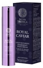 Natura Siberica Royal Caviar Crème de Nuit Réparation Profonde 50 ml