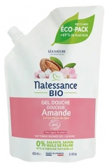 Natessance Organic Sweet Almond Shower Gel Refill 650 ml