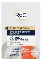 RoC Derm Correxion Eye Contour Care Duo 2 x 10ml