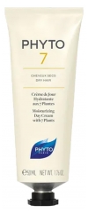 Phyto 7 Crème de Jour Hydratante Aux 7 Plantes Cheveux Secs 50 ml