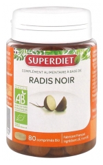 Superdiet Organic Black Radish 80 Tablets