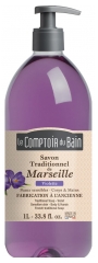 Le Comptoir du Bain Jabón Tradicional de Marsella con Violeta 1 L
