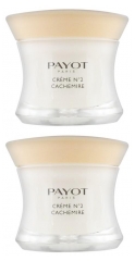 Payot Crème N°2 Cachemire Soin Riche Apaisant Anti-Stress Anti-Rougeurs Lot de 2 x 50 ml