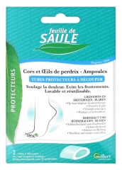 Gilbert Feuille de Saule 2 Protective Tubes to Cut Corns and Soft-Corns