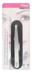 Vitry Pinzas Depilatorias Profesionales Punta Cangrejo Inox 9 cm