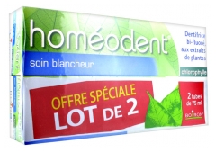 Boiron Homéodent Soin Blancheur Chlorophylle Lot de 2 x 75 ml
