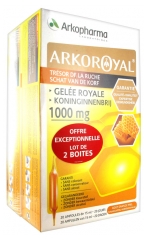 Arkopharma Arko Royal Royal Jelly 1000mg Exceptionnal Offer 2x20 Phials
