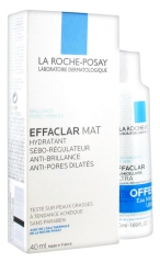 La Roche-Posay Effaclar Mat Seboregulating Moisturiser 40ml + Free Micellar Water 50ml