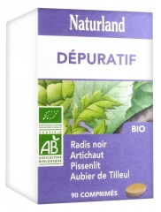 Naturland Organic Depurative Complex 90 Tablets