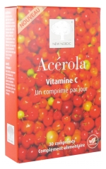 New Nordic Acerola Vitamin C 30 Tablets