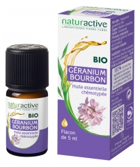 Naturactive Geranium Bourbon Essential Oil Organic 5 ml