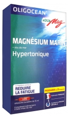 Aqua Mag Magnésium Marin + Eau de Mer Hypertonique 20 Ampoules