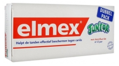 Elmex Dentifrice Junior Lot de 2 x 75 ml