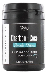 Charbon Coco Sans Sucre Menthe 40 Chewing-Gums