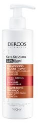 Dercos Kera Solutions Shampoing Reconstituant Cheveux Agressés & Abimés 250 ml