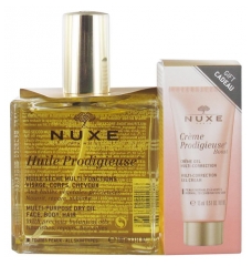 Nuxe Huile Prodigieuse Multi-Purpose Dry Oil 100ml + Crème Prodigieuse Boost Gel-Cream Multi-Corrective 15ml Offered
