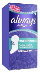 Always Dailies Normal 30 Protège-Slips