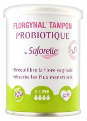 Saforelle Florgynal Tampon Probiotique 8 Super