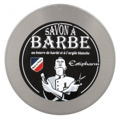 Estipharm Săpun de Barbă cu Unt de Shea și Argilă Albă 100 g