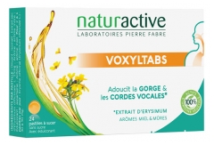 Naturactive Voxyltabs Manguito Para la Garganta 24 Tabletas