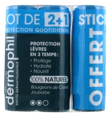 Dermophil Indien Daily Protection Lips 3 x 4g